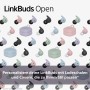 Sony LinkBuds Open – Auriculares Open True Wireless Bluetooth: Sonido Transparente, 4,8 g Comodidad Todo el día, Sonido,