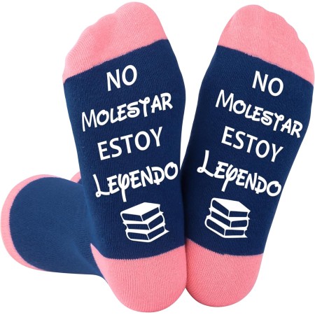 Rebundex Regalos Originales para Mujer Regalo Cumpleaños Calcetines Mujer Divertidos Calcetines Antideslizantes Algodon 39-42