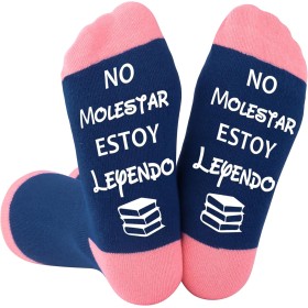 Rebundex Regalos Originales para Mujer Regalo Cumpleaños Calcetines Mujer Divertidos Calcetines Antideslizantes Algodon 39-42