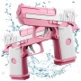 2 Piezas Pistola de Agua Pequeña,Mini Pistolas de Agua,Pistolas De Agua para Niños,Juguete Plástico De Pistolas De Agua,Pistola