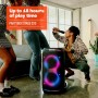 JBL Partybox Stage 320, Altavoz portátil para fiestas, con asa telescópica y ruedas, Bluetooth, espectáculo de luces, resistente