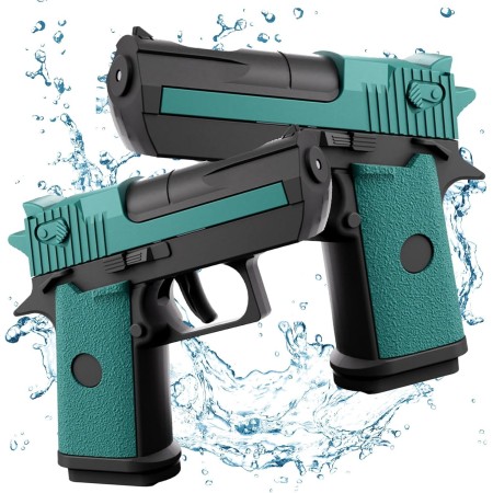 2 Piezas Pistola de Agua Pequeña,Mini Pistolas de Agua,Pistolas De Agua para Niños,Juguete Plástico De Pistolas De Agua,Pistola