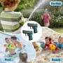 2 Piezas Pistola de Agua Pequeña,Mini Pistolas de Agua,Pistolas De Agua para Niños,Juguete Plástico De Pistolas De Agua,Pistola