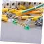 HOMOCONO - Juego De Bloques De Terminales De Rendimiento Duradero 5 Piezas Bloques De Terminales De Latón Conector De Cable Y
