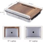Vigo Wood Bandeja para Portátil - Ergonómica, Ajustable, y Versátil - Trabaja Cómodamente en Casa, Sofá y Cama - Mesa Portátil