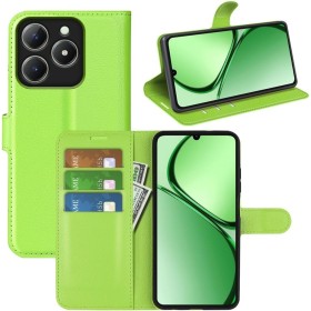 Fertuo Funda para Realme C63 / C61, Carcasa Libro con Tapa de Cuero Piel Wallet Case Flip Cover con Kickstand, Hebilla