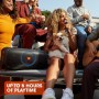 JBL PartyBox On-The-Go Altavoz portátil Bluetooth con sonido potente JBL para tus fiestas, con un show de luces y micrófono