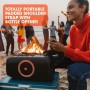 JBL PartyBox On-The-Go Altavoz portátil Bluetooth con sonido potente JBL para tus fiestas, con un show de luces y micrófono