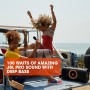 JBL PartyBox On-The-Go Altavoz portátil Bluetooth con sonido potente JBL para tus fiestas, con un show de luces y micrófono