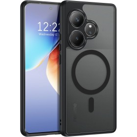 VENINGO Funda Magnética para Realme GT 6/Realme GT Neo 6 SE 5G 6,78 Pulgadas Compatible con MagSafe Carcasa Translúcida Mate