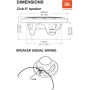 JBL Altavoz Club Marine 8'' - Altavoces Barco 2 vías Alto Rendimiento 450 W de Harman Kardon, Altavoz Marino Exterior IPx5 con
