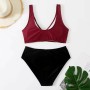 uxxnjfg Bikinis Mujer 2024 Push Up Traje de Baño Mujer Dos Piezas Reductor con Lazo Acolchado Deportivo Verano Bañadores Arena