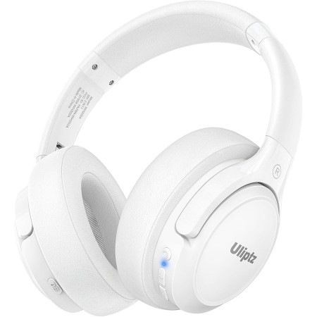 Uliptz - Auriculares Bluetooth 5.3 con Micro, 65 h de autonomía, 6 Modos de Sonido EQ, estéreo, Alta fidelidad, inalámbricos,