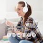 Uliptz - Auriculares Bluetooth 5.3 con Micro, 65 h de autonomía, 6 Modos de Sonido EQ, estéreo, Alta fidelidad, inalámbricos,