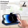SEAHAI Cuero Funda para Realme 14X 5G / Realme C75 4G Estuche, Carcasa con Suporte/Ranura para Tarjeta/Cierre Magnético/Bloqueo