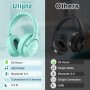 Uliptz - Auriculares Bluetooth 5.3 con Micro, 65 h de autonomía, 6 Modos de Sonido EQ, estéreo, Alta fidelidad, inalámbricos,