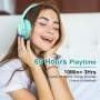 Uliptz - Auriculares Bluetooth 5.3 con Micro, 65 h de autonomía, 6 Modos de Sonido EQ, estéreo, Alta fidelidad, inalámbricos,