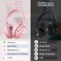 Uliptz - Auriculares Bluetooth 5.3 con Micro, 65 h de autonomía, 6 Modos de Sonido EQ, estéreo, Alta fidelidad, inalámbricos,