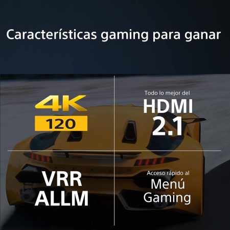 Sony BRAVIA XR-55A80L, 55 Pulgadas, TV OLED con 4K HDR, Smart Google TV, Eco Pack, Bravia Core, Óptimo para PlayStation5, Diseño