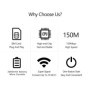 Enrutador de punto de acceso móvil 4G 5G WiFi 6, compatible con 10 usu