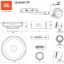 Altavoz JBL Club 64CTP Gen 3 - Altavoces Coche 16.5 cm vías separadas Harman Kardon para una Actualización Superior 210W máx,
