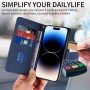 SEAHAI Cuero Funda para Realme 14X 5G / Realme C75 4G Estuche, Carcasa con Suporte/Ranura para Tarjeta/Cierre Magnético/Bloqueo