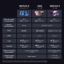 Sony BRAVIA XR-55A80L, 55 Pulgadas, TV OLED con 4K HDR, Smart Google TV, Eco Pack, Bravia Core, Óptimo para PlayStation5, Diseño