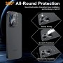 Aerku 2 Piezas Protector de Pantalla para Realme C75 4G / Realme 14X 5G con 2 Piezas Protector de Lente de Cámara, 0.33MM HD 9H