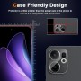 Aerku 2 Piezas Protector de Pantalla para Realme C75 4G / Realme 14X 5G con 2 Piezas Protector de Lente de Cámara, 0.33MM HD 9H