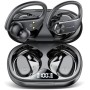 Auriculare Inalámbricos Deportivos, 2025 Nueva Auriculares Bluetooth 5.3 con HD Mic, 128H Cascos Inalambricos Bluetooth con