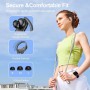 Auriculare Inalámbricos Deportivos, 2025 Nueva Auriculares Bluetooth 5.3 con HD Mic, 128H Cascos Inalambricos Bluetooth con