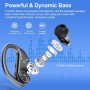 Auriculare Inalámbricos Deportivos, 2025 Nueva Auriculares Bluetooth 5.3 con HD Mic, 128H Cascos Inalambricos Bluetooth con