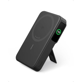 Anker MagGo Power Bank, Cargador Portátil Ultrarrápido de 15W Compatible con MagSafe, Qi2 con Batería 10000mAh con Pantalla