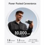 Anker MagGo Power Bank, Cargador Portátil Ultrarrápido de 15W Compatible con MagSafe, Qi2 con Batería 10000mAh con Pantalla
