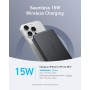 Anker MagGo Power Bank, Batería magnética ultradelgada de 10000 mAh, Certificado Qi2, Cargador Portátil 15 W, Cargador