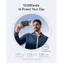 Anker MagGo Power Bank, Batería magnética ultradelgada de 10000 mAh, Certificado Qi2, Cargador Portátil 15 W, Cargador