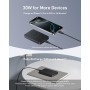 Anker MagGo Power Bank, Batería magnética ultradelgada de 10000 mAh, Certificado Qi2, Cargador Portátil 15 W, Cargador