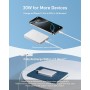 Anker MagGo Power Bank, Batería magnética ultradelgada de 10000 mAh, Certificado Qi2, Cargador Portátil 15 W, Cargador