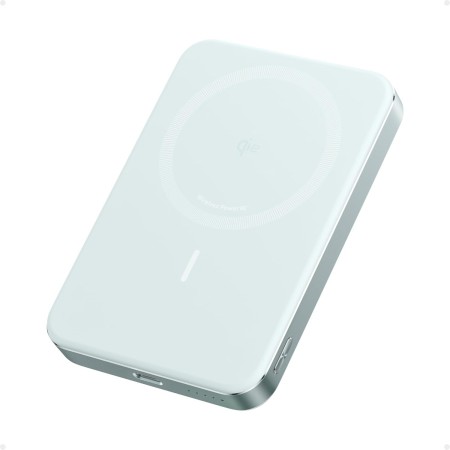 Anker MagGo Power Bank, Batería magnética ultradelgada de 10000 mAh, Certificado Qi2, Cargador Portátil 15 W, Cargador