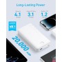 Anker Cargador portátil Power Bank, Cargador de baterías 325 (PowerCore 20K II), batería de 20000 mAh con 2 Puertos, Carga de