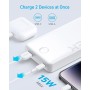 Anker Cargador portátil Power Bank, Cargador de baterías 325 (PowerCore 20K II), batería de 20000 mAh con 2 Puertos, Carga de
