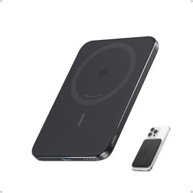 Anker Nano Certificado Qi2 15W Power Bank Magsafe ultradelgada de 5000 mAh, Cargador portátil Compatible con MagSafe,diseño
