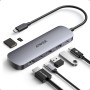 Anker Hub USB C, 7-in-1 Multi-Port USB Adapter for Laptops, 4K@60Hz USB C to HDMI Splitter, 100W MAX Power Delivery, 3xUSBA & C