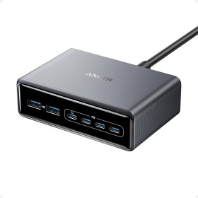Anker Prime GAN Cargador USB C Carga Rapida 200W,Estación de Carga GAN con 6 Puertos, Cargador de Sobremesa, Compatible con