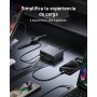 Anker Prime GAN Cargador USB C Carga Rapida 200W,Estación de Carga GAN con 6 Puertos, Cargador de Sobremesa, Compatible con