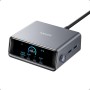 Anker Prime GAN Cargador USB C Carga Rapida 250 W, Estación de 6 Puertos, Pantalla LCD de 2,26" y Dial de Control Inteligente