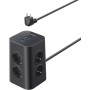 Anker Regleta de enchufes con protector contra subidas de tensión 12 en 1 con interruptor (13 A, 2990 W),carga rápida USB-C de