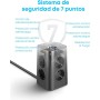 Anker Regleta de enchufes con protector contra subidas de tensión 12 en 1 con interruptor (13 A, 2990 W),carga rápida USB-C de