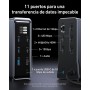 Anker Prime Docking Station 160W, 3 puertos USB-C, 100 W máx. cada uno, 1 puerto USB-A a 12 W máx. , transferencia de datos