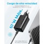 Anker Cargador USB C Carga Rapida 67 W, Cargador iPhone Carga rápida con PIQ 3.0, Compacto y con 3 Puertos para iPhone16/15,